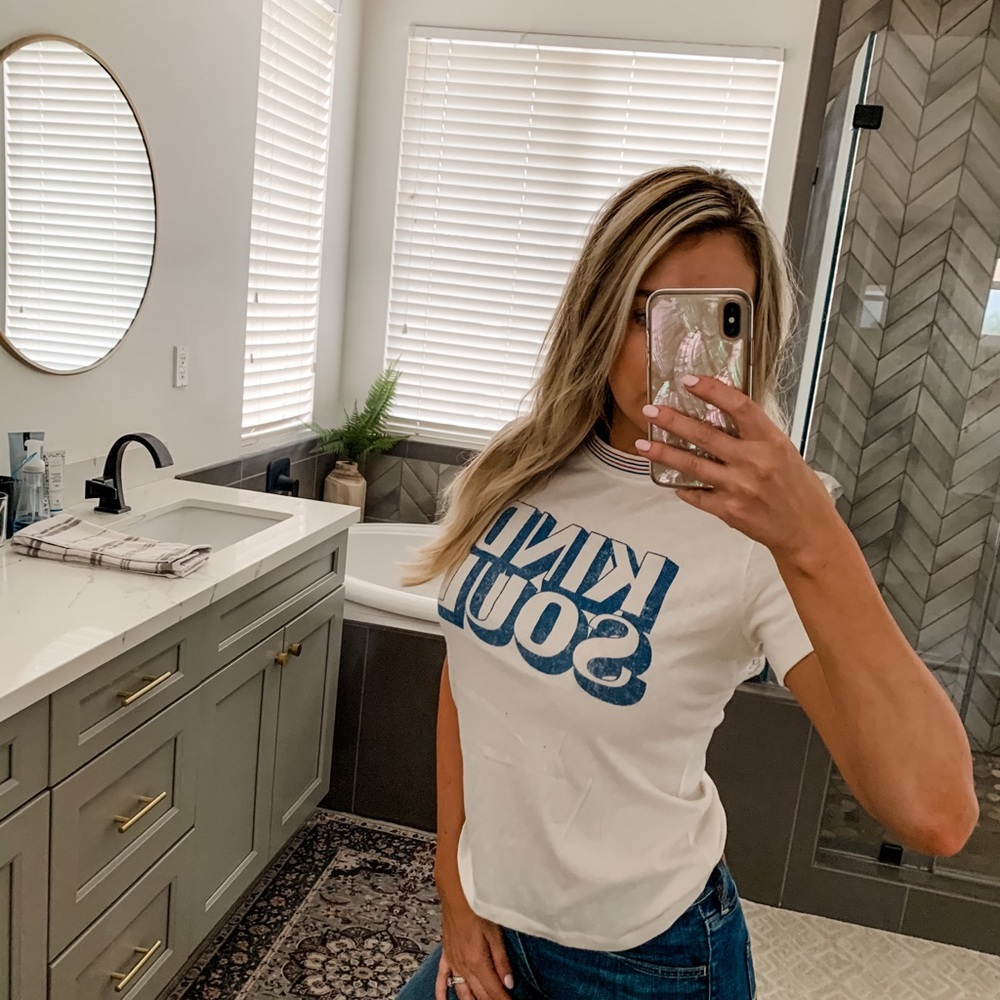 Kind soul vintage inspired t short